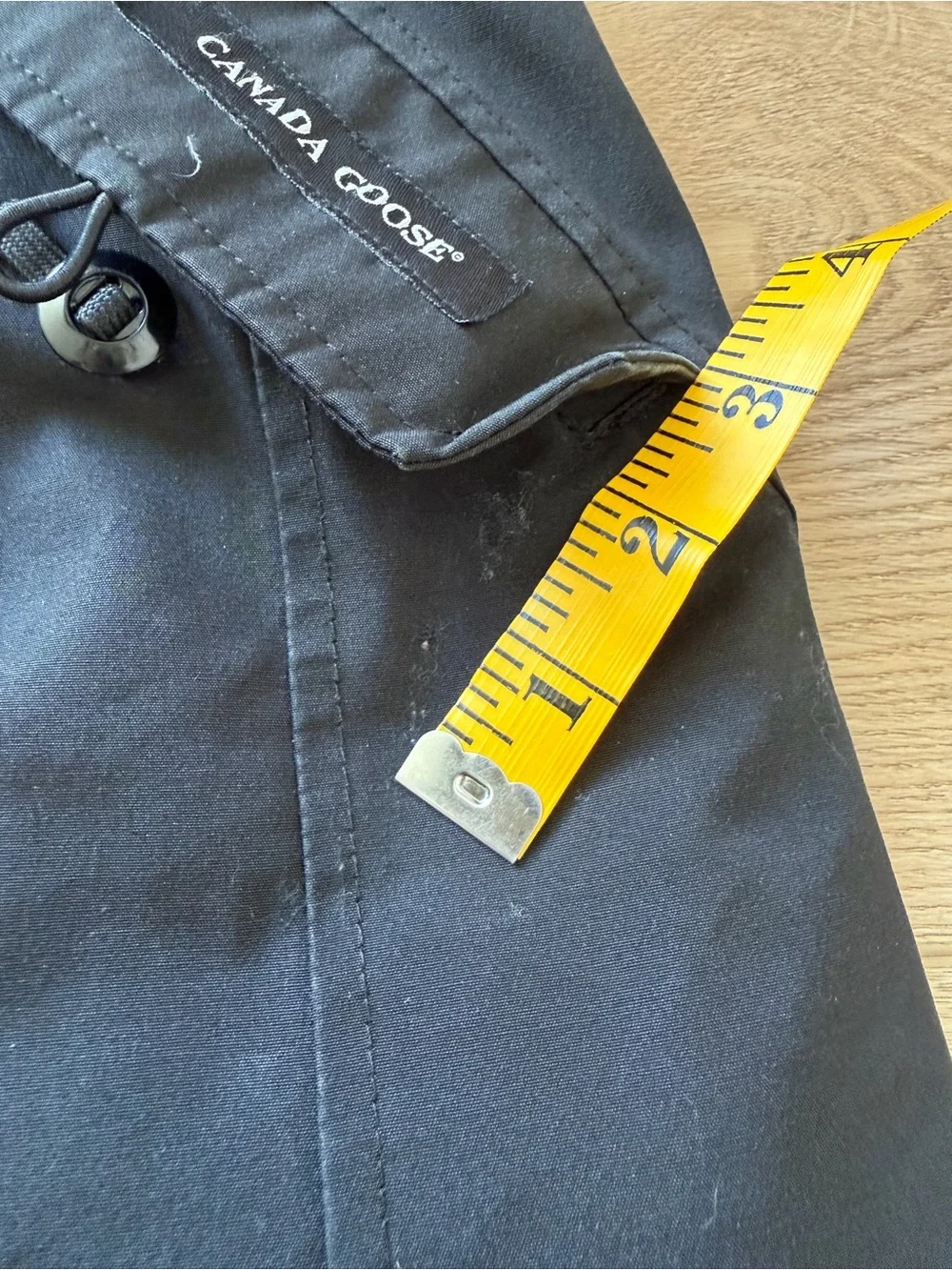 Canada Goose Kids 10/12 Medium Black Hooded Long Puffer Coat